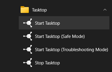 Start Tasktop