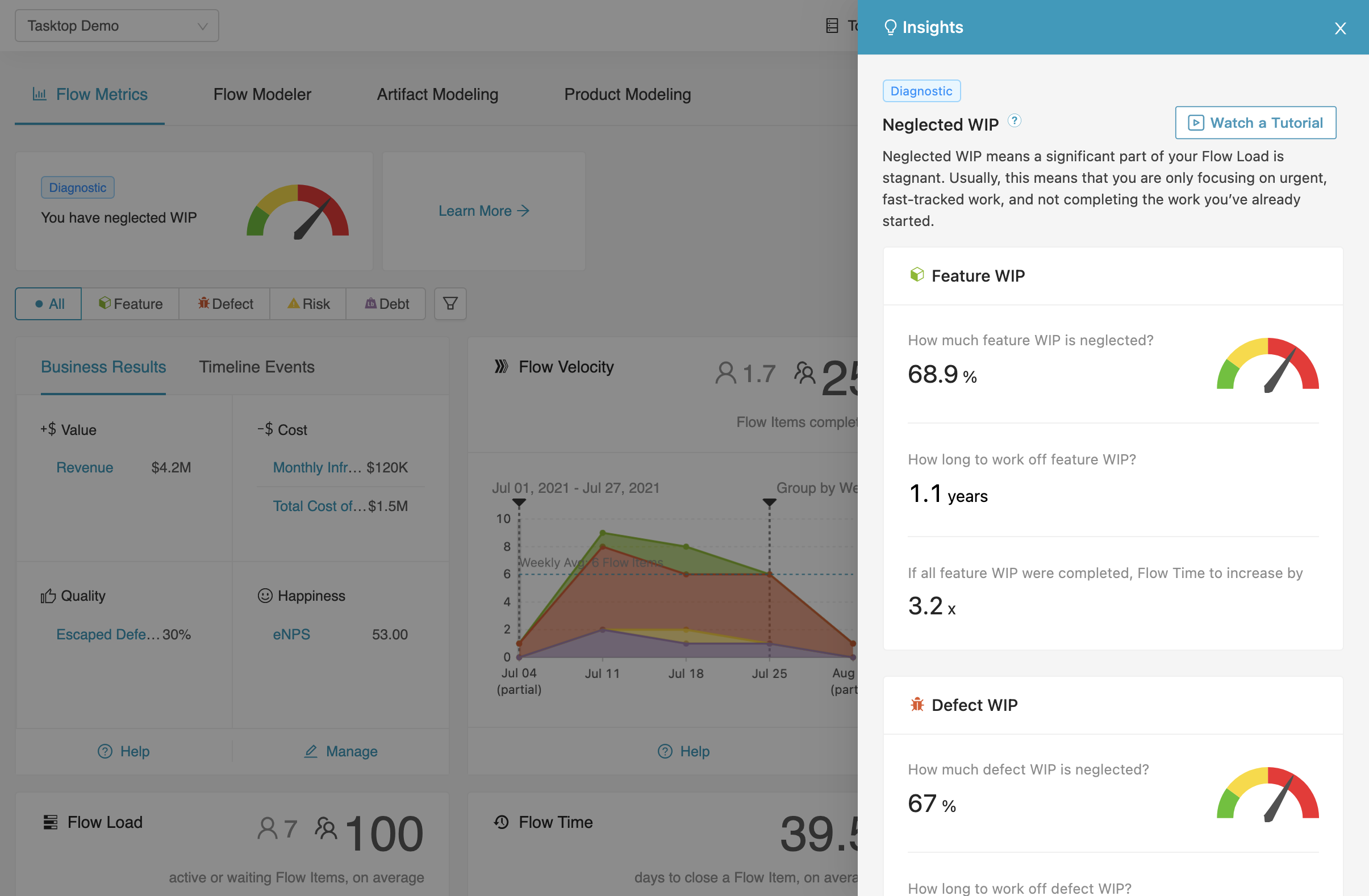 Insights Drawer