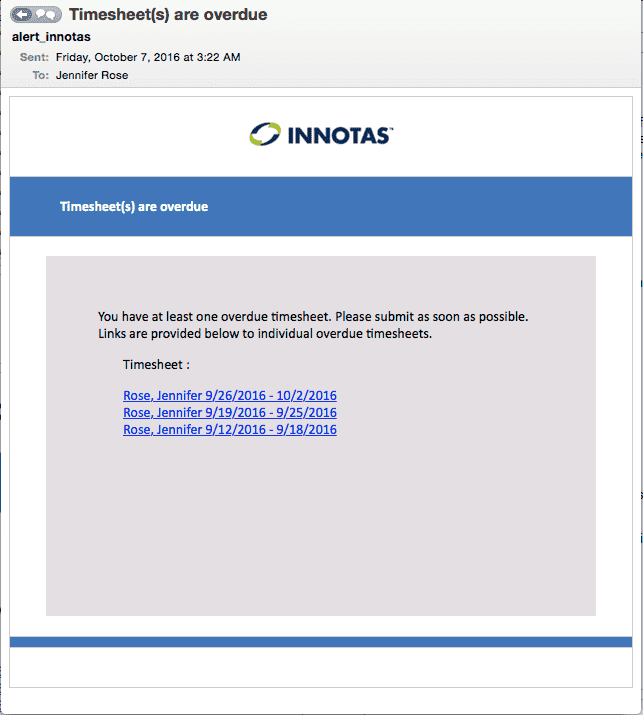 overview of timesheet alerts planview customer success center