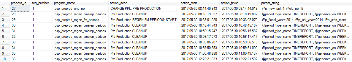 DBScript - EPM_LOG Table Query Results.png