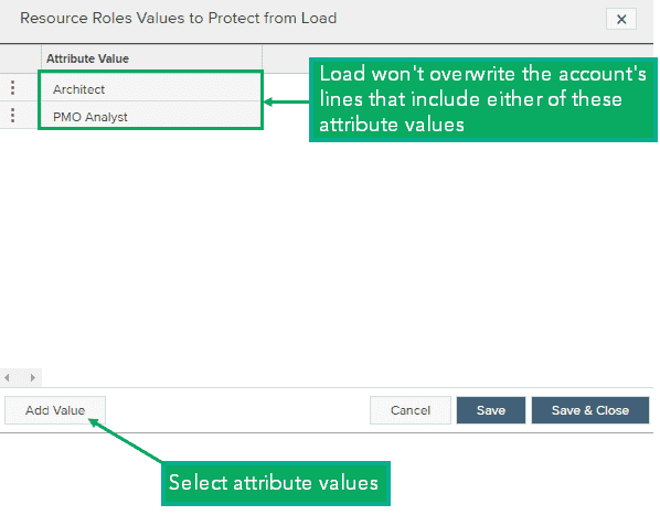 Values to Protect from Load - example screen in Protecting Account Lines (Work and Cost-Center Financial Planning Only).png